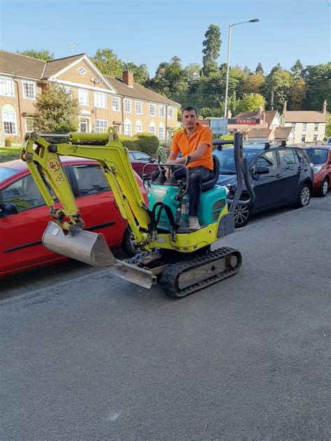 compact digger rental|smallest mini digger hire.